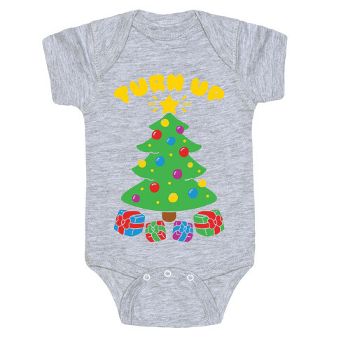 Turn Up The Tree Baby One-Piece