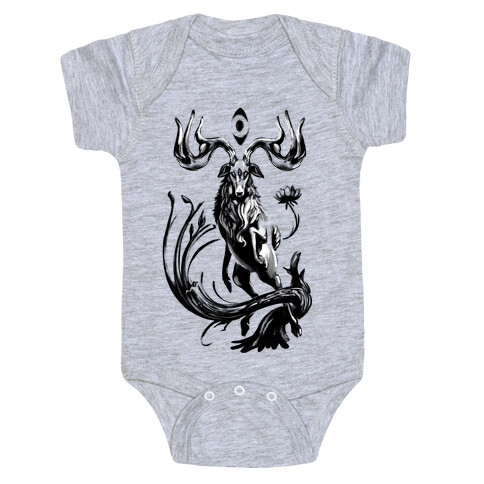 Three Eyed Elk Baby One-Piece