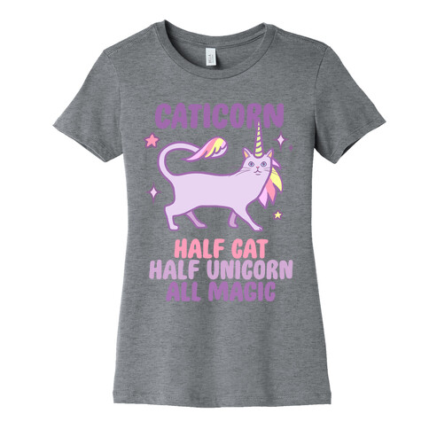 Caticorn Magic Womens T-Shirt