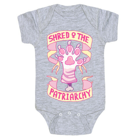 Shred the Patriarchy Baby One-Piece