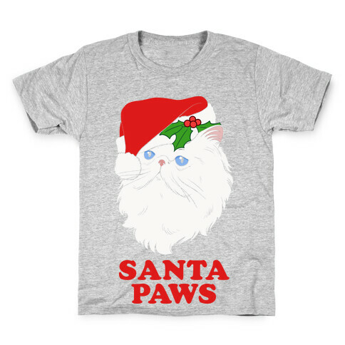 Santa Paws Kids T-Shirt