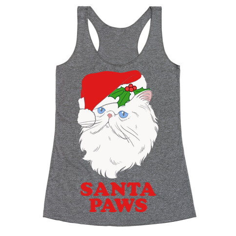 Santa Paws Racerback Tank Top