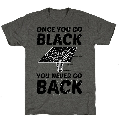 Once You Go Black You Never Go Back T-Shirt