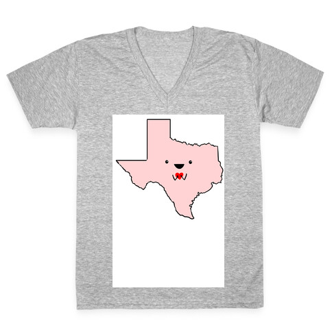 Cutie Texas V-Neck Tee Shirt