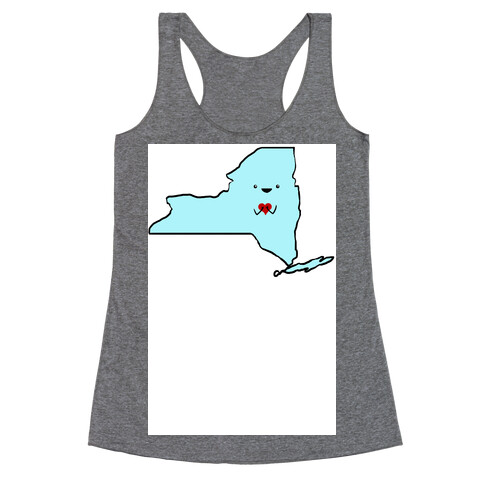 Cutie New York (tank) Racerback Tank Top