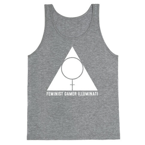 Feminist Gamer Illuminati Tank Top