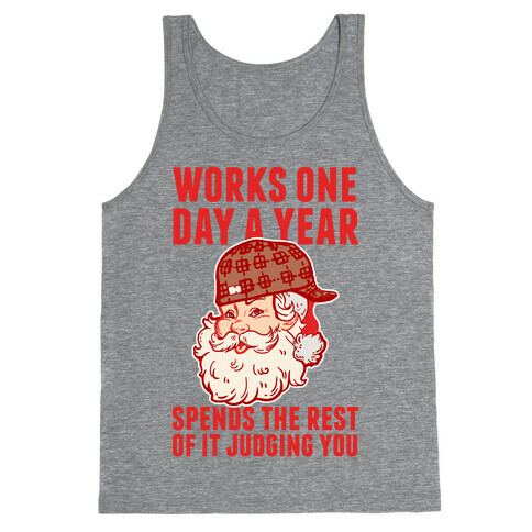 Scumbag Santa Tank Top