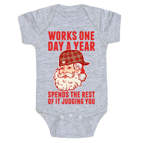 Scumbag Santa Baby One-Piece