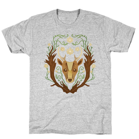 Floral Deer T-Shirt