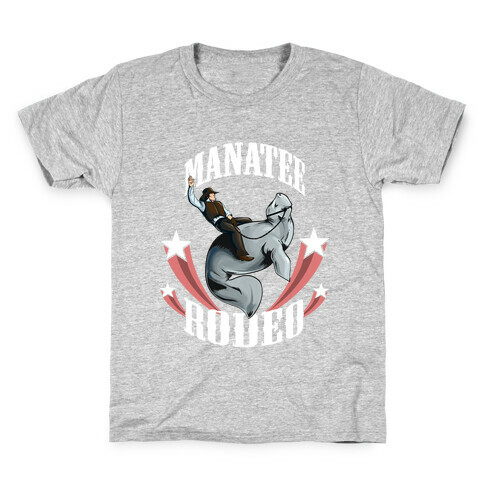MANATEE RODEO (sweatshirt) Kids T-Shirt