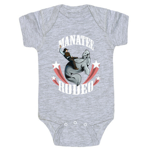 MANATEE RODEO (sweatshirt) Baby One-Piece