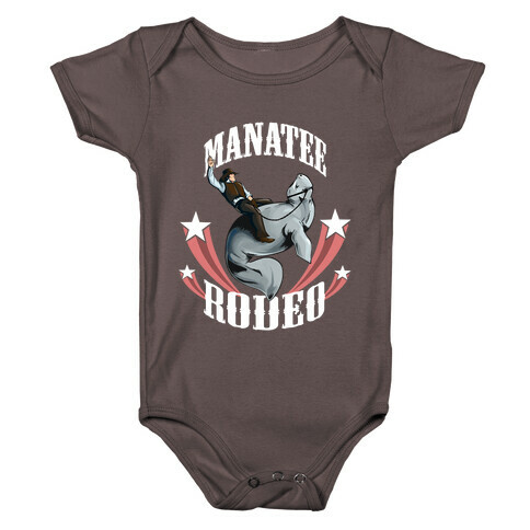 MANATEE RODEO Baby One-Piece