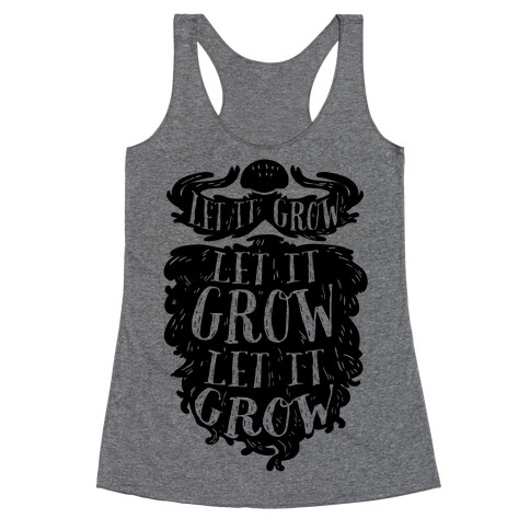 Let It Grow Racerback Tank Top