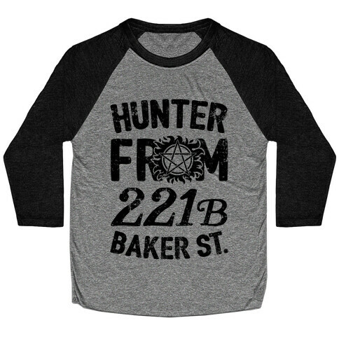 Hunter From 221B Baker St. Baseball Tee