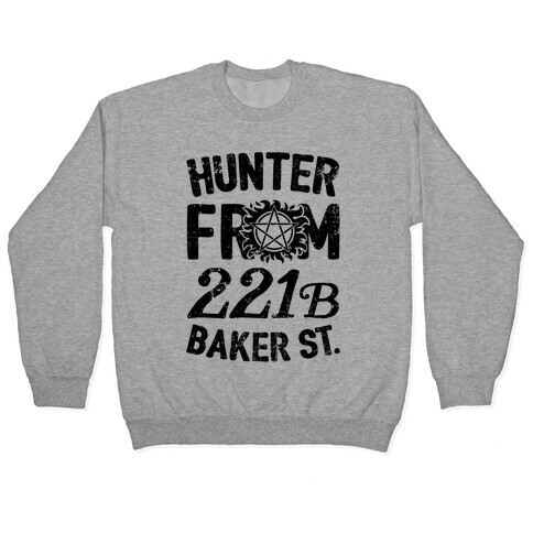 Hunter From 221B Baker St. Pullover