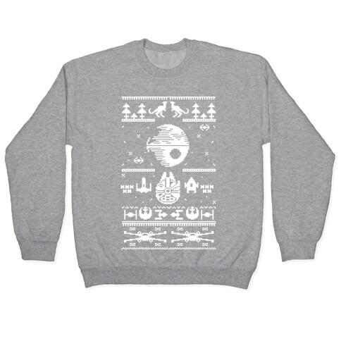 Scifi Spaceship Christmas Pullover