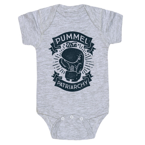 Pummel The Patriarchy Baby One-Piece