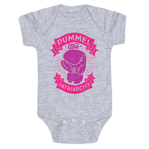 Pummel The Patriarchy Baby One-Piece