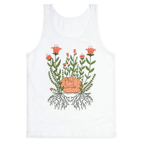 Sleeping Fox Tank Top