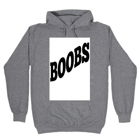 Boobs (tank) Hooded Sweatshirt