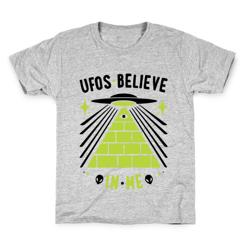 UFOS Believe In Me Kids T-Shirt
