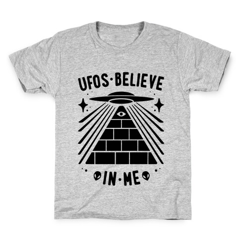 UFOS Believe In Me Kids T-Shirt