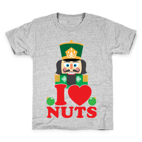 I Heart Nuts -Nutcracker Kids T-Shirt