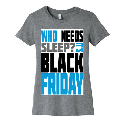 Black Friday (long sleeve) Womens T-Shirt