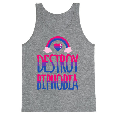 Destroy Biphobia Tank Top