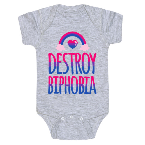 Destroy Biphobia Baby One-Piece