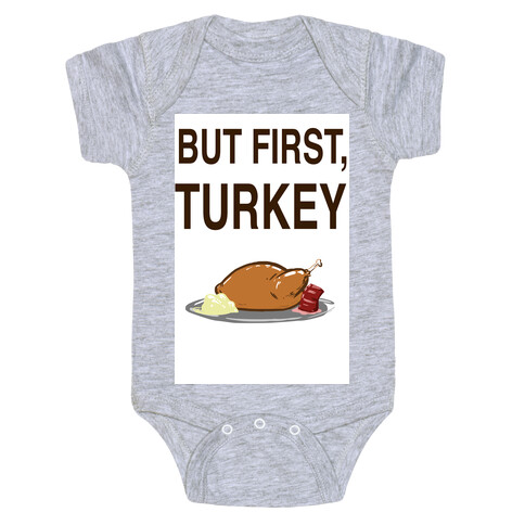 But first, Turkey Baby One-Piece
