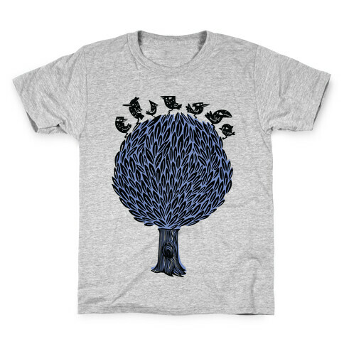 Birds on a Tree Kids T-Shirt