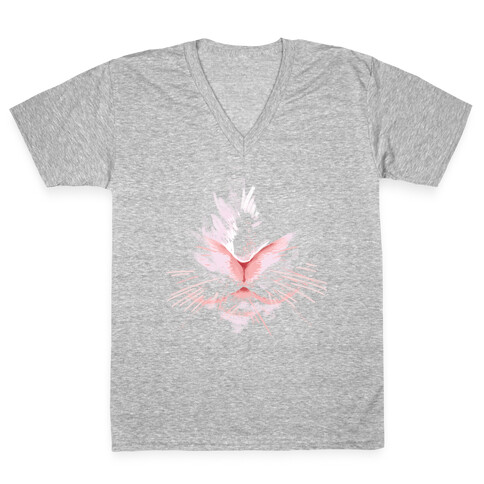 Snow Rabbit V-Neck Tee Shirt