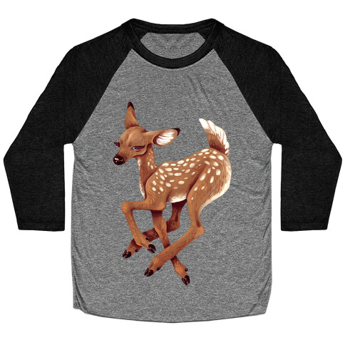 Peaceful Fawn Baseball Tee