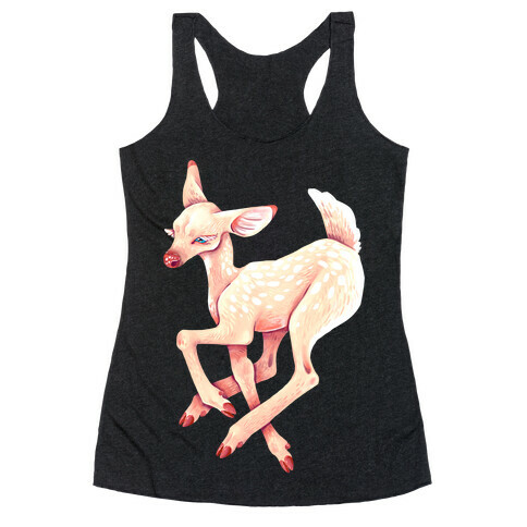 Peaceful Fawn Racerback Tank Top