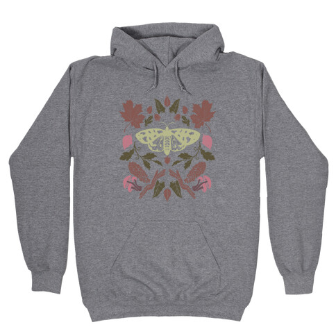 Woodland Moth Hooded Sweatshirt