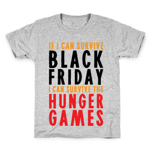 Black Friday Hunger Games Kids T-Shirt
