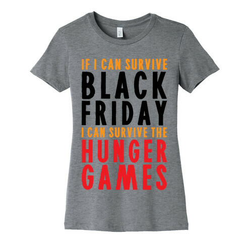 Black Friday Hunger Games Womens T-Shirt