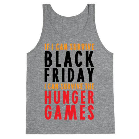 Black Friday Hunger Games Tank Top