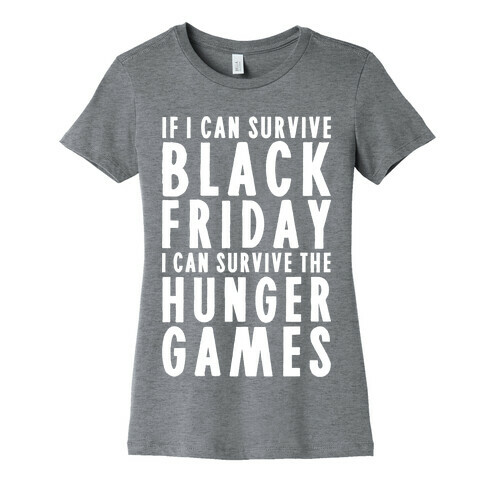 Black Friday Hunger Games Womens T-Shirt