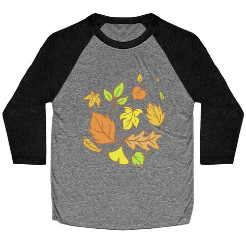 Autumn Leaves Baseball Tee