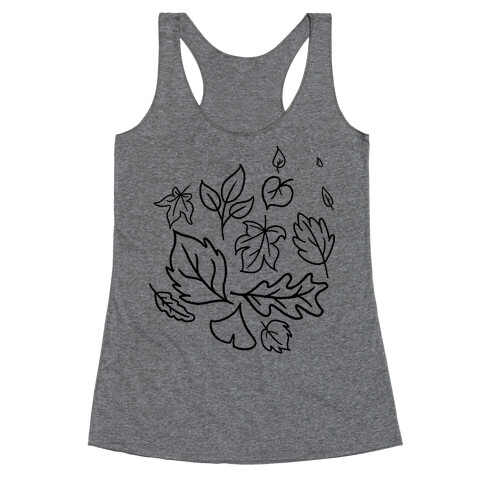 Autumn Leaves Racerback Tank Top