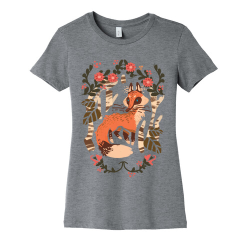 Fox In The Forest Womens T-Shirt