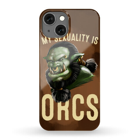 My Sexuality is Orcs Phone Case