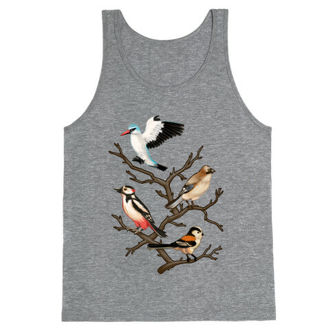 Woodland Birds Tank Top