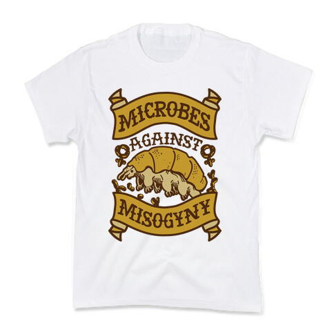 Microbes Against Misogyny Kids T-Shirt