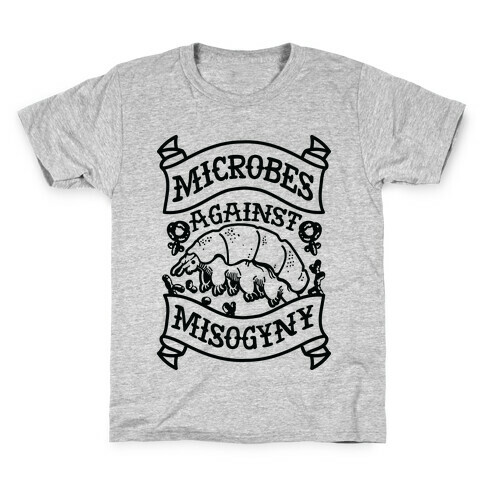 Microbes Against Misogyny Kids T-Shirt