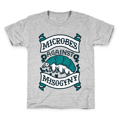 Microbes Against Misogyny Kids T-Shirt
