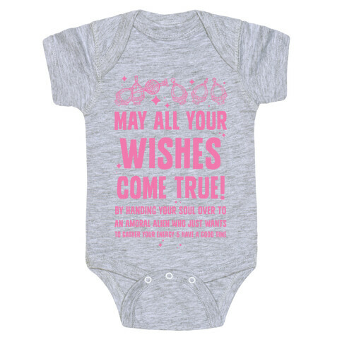 May All Your Wishes Come True Baby One-Piece
