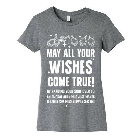 May All Your Wishes Come True Womens T-Shirt